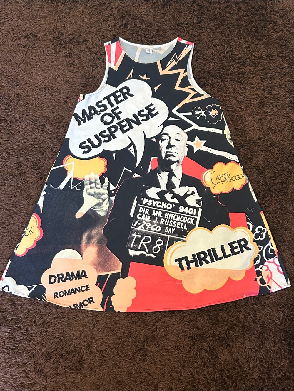 Alfred Hitchcock Master Of Suspense Psycho Dress
